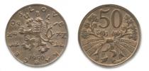 50 hal. 1950 - bronzový odražek   3
