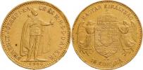 10 Koruna 1905 KB (3.372g)