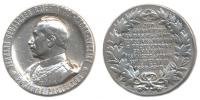 Vilém II. - Medaile na 25 let vlády a 25 let spolku chovatelů