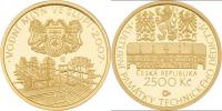2500 Koruna (1/4 Unce) 2007 - Vodní mlýn ve Slupi