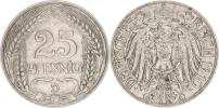25 Pfennig 1910 D           KM 18