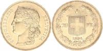 20 Francs 1894 B              KM 31.1     (6