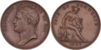 Nesign. - AE medaile - Mír a obchod 1807 - poprsí