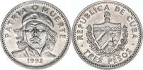 3 Pesos 1992 - Che Guevara          KM 346