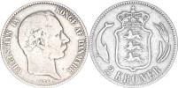 2 Kroner 1876 CS KM 798