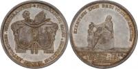 AR instalační medaile 29.VI.1782 - znaky s berlou a