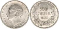20 Leva 1930 BP           KM 41      Ag 500