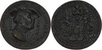 Pamětní posmrtná medaile 1532 - poprsí v klobouku