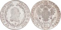 20 Krejcar 1806 B - s říšskou korunou a tituly císaře