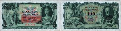 100 Koruna 1931 - přetisk