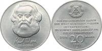 20 M 1983 A - Karl Marx           KM 95   CuNi