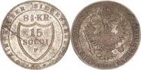 15 Soldi - 8 1/2 kr. 1802 F