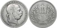 1 Koruna 1892 b.zn.        "R"     4