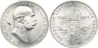 1 Koruna 1908 jubil. - tečka za HVNG.