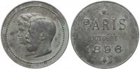 Nesign. - medaile na návštěvu v Paříži 1896