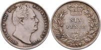 6 Pence 1837