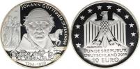 10 Euro 2014 A - Johann G. Schadow Ag 625 16 g KM 329a kapsle