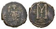 Justinian I 527-565. 527 - 565 Follis circa 529 - 533