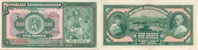 100 Koruna 1920