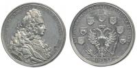 P.H.Müller - medaile k volbě za římského císaře 12.10.1711