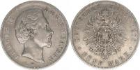 5 Mark 1876 D          KM 502