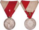 AR pamětní medaile pro pražské ozbrojené sbory 1866