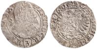 3 krejcar 1651, Jáchymov, Küttner, Hal. 1220