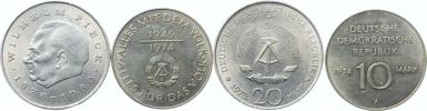 20 M 1972 A - Wilhelm Pieck         KM 42