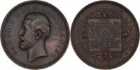 Karol I. - AE medaile na královskou proklamaci 1881 -