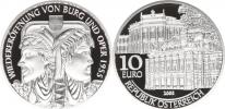 10 Euro 2005 - 50. výročí Vídeňské opery        KM 3125    kapsle