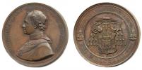 C.Radnitzky - medaile intronizační 1853#Br