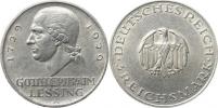 3 RM 1929 A - Lessing        KM 60