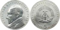 5 M 1989 A - Carl von Ossietzky         KM 131   Ni     "R"
