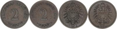 2 Pfennig 1875 E