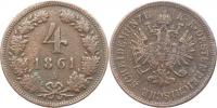 4 kr. 1861 A_tém