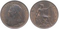 1/2 Penny 1899