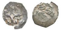 Fenik brakteátového typu (1180-1220)     Hásk. 20   "R"