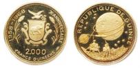 2000 Francs 1969 - přistání na Měsíci / 10.výr. nezávislosti