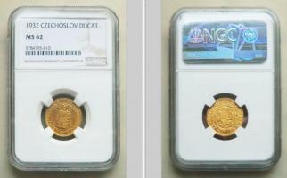Svatováclavský dukát 1932, NGC MS 62