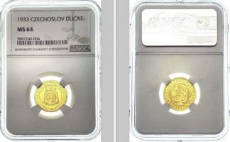 Svatováclavský dukát 1933, NGC MS 64