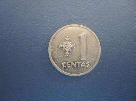 1 Centas 1991 Litva